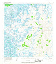 Ophir B-4 Alaska Historical topographic map, 1:63360 scale, 15 X 15 Minute, Year 1954