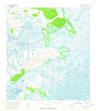 Ophir B-5 Alaska Historical topographic map, 1:63360 scale, 15 X 15 Minute, Year 1954
