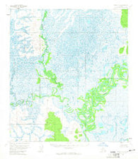 Ophir C-5 Alaska Historical topographic map, 1:63360 scale, 15 X 15 Minute, Year 1954