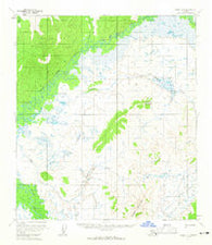 Ophir D-1 Alaska Historical topographic map, 1:63360 scale, 15 X 15 Minute, Year 1954
