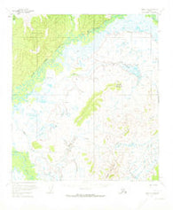 Ophir D-1 Alaska Historical topographic map, 1:63360 scale, 15 X 15 Minute, Year 1954