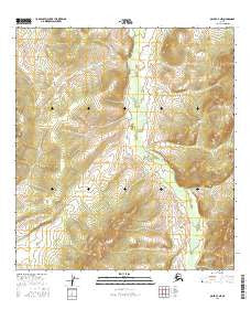 Ophir A-3 NE Alaska Current topographic map, 1:25000 scale, 7.5 X 7.5 Minute, Year 2016