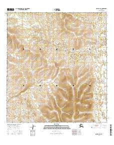 Ophir A-4 SE Alaska Current topographic map, 1:25000 scale, 7.5 X 7.5 Minute, Year 2016