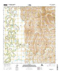 Ophir A-4 SW Alaska Current topographic map, 1:25000 scale, 7.5 X 7.5 Minute, Year 2016
