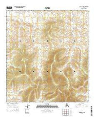 Ophir B-4 NE Alaska Current topographic map, 1:25000 scale, 7.5 X 7.5 Minute, Year 2015