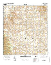 Ophir B-6 NE Alaska Current topographic map, 1:25000 scale, 7.5 X 7.5 Minute, Year 2014
