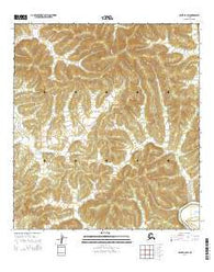 Ophir B-6 SW Alaska Current topographic map, 1:25000 scale, 7.5 X 7.5 Minute, Year 2014