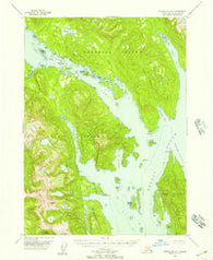 Petersburg A-1 Alaska Historical topographic map, 1:63360 scale, 15 X 15 Minute, Year 1948
