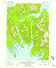 Petersburg A-2 Alaska Historical topographic map, 1:63360 scale, 15 X 15 Minute, Year 1948