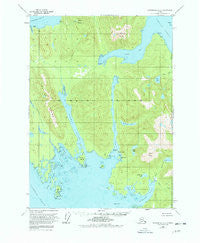 Petersburg A-2 Alaska Historical topographic map, 1:63360 scale, 15 X 15 Minute, Year 1953