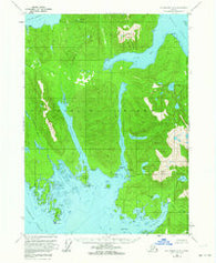 Petersburg A-2 Alaska Historical topographic map, 1:63360 scale, 15 X 15 Minute, Year 1953