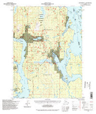 Petersburg A-4 Alaska Historical topographic map, 1:63360 scale, 15 X 15 Minute, Year 1994