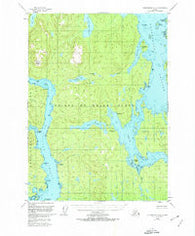 Petersburg A-4 Alaska Historical topographic map, 1:63360 scale, 15 X 15 Minute, Year 1949
