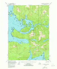 Petersburg A-5 Alaska Historical topographic map, 1:63360 scale, 15 X 15 Minute, Year 1949