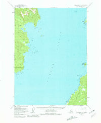 Petersburg A-6 Alaska Historical topographic map, 1:63360 scale, 15 X 15 Minute, Year 1951