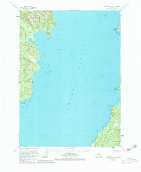 Petersburg A-6 Alaska Historical topographic map, 1:63360 scale, 15 X 15 Minute, Year 1951