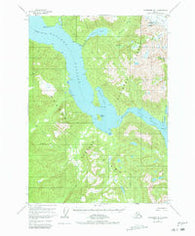 Petersburg B-1 Alaska Historical topographic map, 1:63360 scale, 15 X 15 Minute, Year 1955