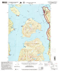 Petersburg B-2 Alaska Historical topographic map, 1:63360 scale, 15 X 15 Minute, Year 1995