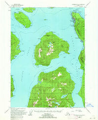 Petersburg B-2 Alaska Historical topographic map, 1:63360 scale, 15 X 15 Minute, Year 1953