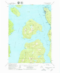 Petersburg B-2 Alaska Historical topographic map, 1:63360 scale, 15 X 15 Minute, Year 1953