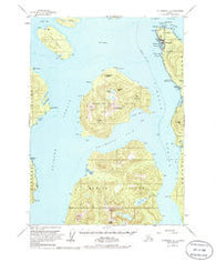 Petersburg B-2 Alaska Historical topographic map, 1:63360 scale, 15 X 15 Minute, Year 1953