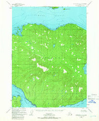 Petersburg B-3 Alaska Historical topographic map, 1:63360 scale, 15 X 15 Minute, Year 1948