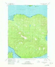 Petersburg B-3 Alaska Historical topographic map, 1:63360 scale, 15 X 15 Minute, Year 1948