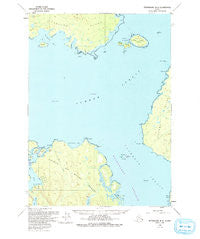 Petersburg B-4 Alaska Historical topographic map, 1:63360 scale, 15 X 15 Minute, Year 1949