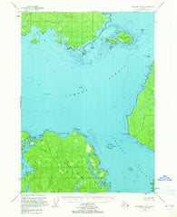 Petersburg B-4 Alaska Historical topographic map, 1:63360 scale, 15 X 15 Minute, Year 1949