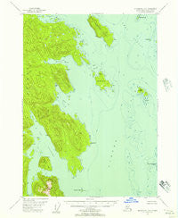 Petersburg B-6 Alaska Historical topographic map, 1:63360 scale, 15 X 15 Minute, Year 1948