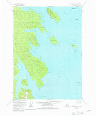 Petersburg B-6 Alaska Historical topographic map, 1:63360 scale, 15 X 15 Minute, Year 1951