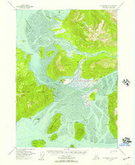 Petersburg C-2 Alaska Historical topographic map, 1:63360 scale, 15 X 15 Minute, Year 1948