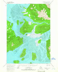 Petersburg C-2 Alaska Historical topographic map, 1:63360 scale, 15 X 15 Minute, Year 1951
