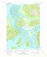 Petersburg C-2 Alaska Historical topographic map, 1:63360 scale, 15 X 15 Minute, Year 1951