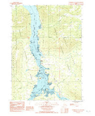 Petersburg C-3 NW Alaska Historical topographic map, 1:25000 scale, 7.5 X 7.5 Minute, Year 1992