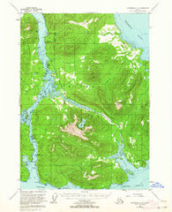 Petersburg C-3 Alaska Historical topographic map, 1:63360 scale, 15 X 15 Minute, Year 1953