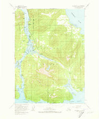 Petersburg C-3 Alaska Historical topographic map, 1:63360 scale, 15 X 15 Minute, Year 1953