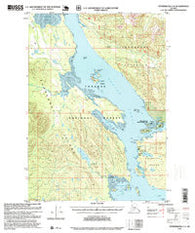 Petersburg C-4 Alaska Historical topographic map, 1:63360 scale, 15 X 15 Minute, Year 1995