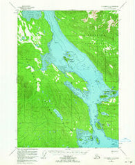 Petersburg C-4 Alaska Historical topographic map, 1:63360 scale, 15 X 15 Minute, Year 1951