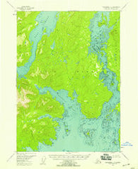Petersburg C-6 Alaska Historical topographic map, 1:63360 scale, 15 X 15 Minute, Year 1948