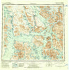 Petersburg Alaska Historical topographic map, 1:250000 scale, 1 X 2 Degree, Year 1952