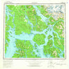Petersburg Alaska Historical topographic map, 1:250000 scale, 1 X 2 Degree, Year 1960