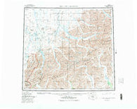Philip Smith Mountains Alaska Historical topographic map, 1:250000 scale, 1 X 3 Degree, Year 1956