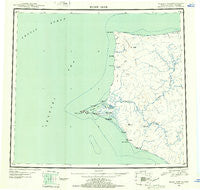 Point Hope Alaska Historical topographic map, 1:250000 scale, 1 X 3 Degree, Year 1952
