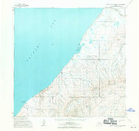 Point Lay A-3 and A-4 Alaska Historical topographic map, 1:63360 scale, 15 X 15 Minute, Year 1955
