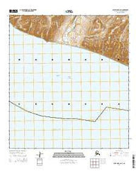Point Hope A-2 SE Alaska Current topographic map, 1:25000 scale, 7.5 X 7.5 Minute, Year 2014