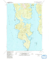 Port Alexander A-1 Alaska Historical topographic map, 1:63360 scale, 15 X 15 Minute, Year 1948