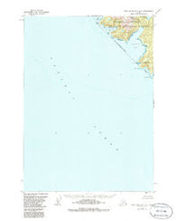 Port Alexander A-3 Alaska Historical topographic map, 1:63360 scale, 15 X 15 Minute, Year 1951