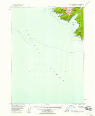 Port Alexander A-3 Alaska Historical topographic map, 1:63360 scale, 15 X 15 Minute, Year 1948
