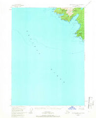 Port Alexander A-3 Alaska Historical topographic map, 1:63360 scale, 15 X 15 Minute, Year 1951
